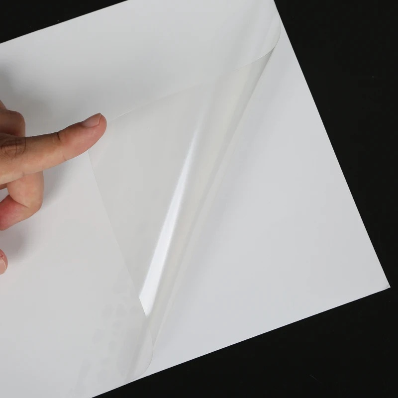 STICKER VYNIL TRANSPARAN A3+